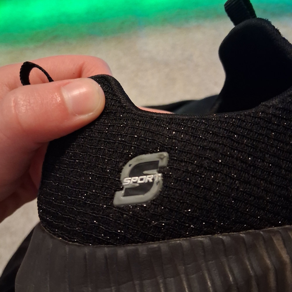 Skechers Sport Black Memory Foam Sneakers - Picture 3 of 7